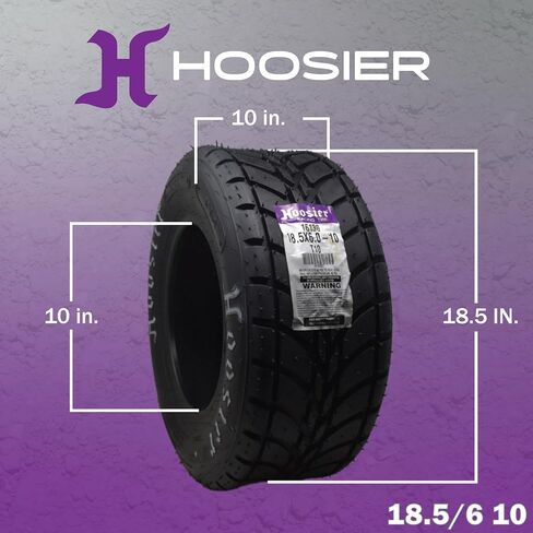 تم تعيين Hoosier Flat Track & TT ATV مع (2) 18.5x6.0-10-16130T10 الأمامي و (2) 18.0x11.0-10-16110T10 الخلفية للسباق على الطرق الوعرة مع Hoosier Keychain (4 حزمة) in Saudi Arabia