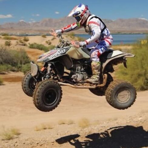 Hoosier ATV MX Tire for Motocross Off-Road Racing with Hoosier Keychain (18.0X10.0-8 MX200 2 Pack) in Kuwait