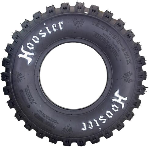 Hoosier ATV MX Tire for Motocross Off-Road Racing with Hoosier Keychain (18.0X10.0-8 MX200 2 Pack) in Kuwait