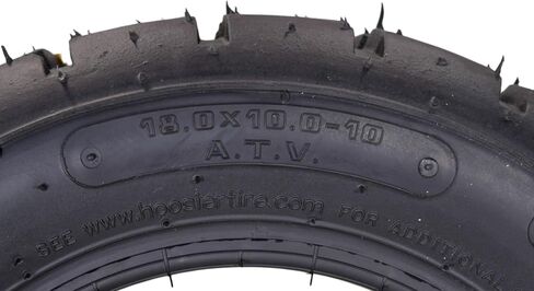 Hoosier Flat Track & TT (Tourist Trophy) Tyre 18.5x6.0-10-16130T10 لـ ATV Tyre & Off-Road Racing مع Hoosier Keychain (حزمة) in Saudi Arabia