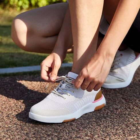 Women's Orthopedic Fashion Sneakers for Plantar Fasciitis: Comfortable Arch Support Walking Shoes for Orthotic, Casual Supportive Sports Sneakers for Foot and Heel Pain Rlief in Saudi Arabia