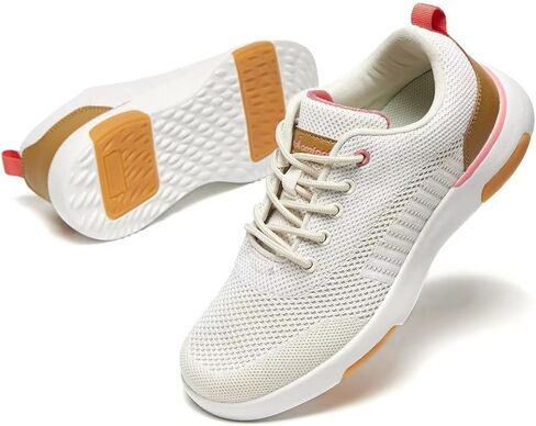 Women's Orthopedic Fashion Sneakers for Plantar Fasciitis: Comfortable Arch Support Walking Shoes for Orthotic, Casual Supportive Sports Sneakers for Foot and Heel Pain Rlief in Saudi Arabia