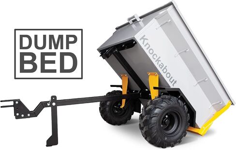 Zimmerman Knockabout Offroad ATV UTV Trailer 1,200 Pound Load Capacity, 18 Inch Wheels, 18 Cubic Feet, Dump Bed in Saudi Arabia