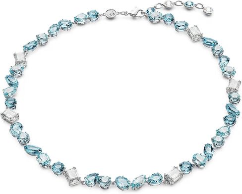 SWAROVSKI Collar Gema 5666007 azul baño de rodio in Saudi Arabia