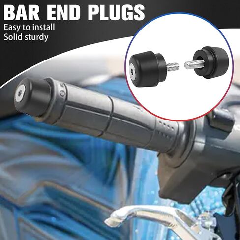 Motorcycle Handle Bar End Grips Plug Weights Hand Grips Plug Caps Replacement for Honda GROM125 Grom 125 2014-2025 MSX125 MSX 125 2025 in Saudi Arabia