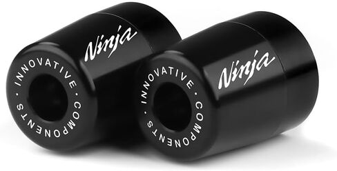 Motorcycle HandleBar Ends Fit For NINJA400 NINJA500 NINJA650 NINJA1000 NINJA ZX4R ZX6R ZX10R H2R NINJA 250 300 400R 250R 250SX 1000SX ZX14R 2022 2023 2024 2025 ALL YEAR Bar ends Accessories BK in Saudi Arabia