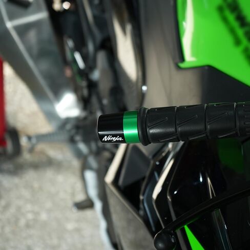 Motorcycle HandleBar Ends Fit For NINJA400 NINJA500 NINJA650 NINJA1000 NINJA ZX4R ZX6R ZX10R H2R NINJA 250 300 400R 250R 250SX 1000SX ZX14R 2022 2023 2024 2025 ALL YEAR Bar ends Accessories BK in Saudi Arabia