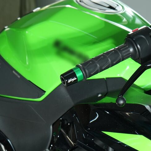 Motorcycle HandleBar Ends Fit For NINJA400 NINJA500 NINJA650 NINJA1000 NINJA ZX4R ZX6R ZX10R H2R NINJA 250 300 400R 250R 250SX 1000SX ZX14R 2022 2023 2024 2025 ALL YEAR Bar ends Accessories BK in Saudi Arabia