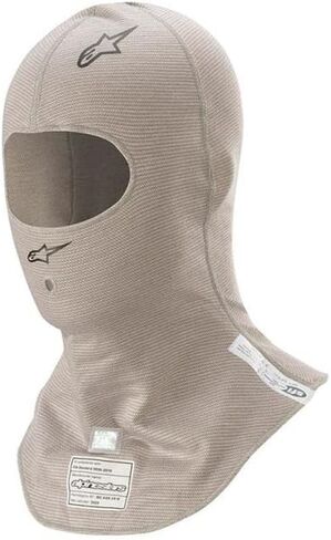 Alpinestars Race V3 Nomex Balaclava FIA8856-2018/SFI - 2020 Model - One Size Fits All - Gray in Saudi Arabia