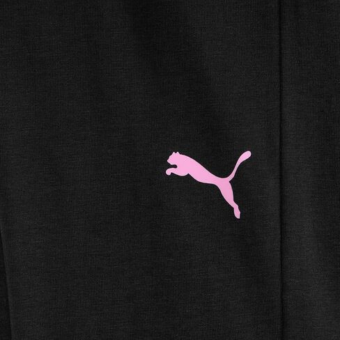 PUMA Girls Short Sleeve Tee & Legging Set, Logo Graphics, Crewneck in Saudi Arabia