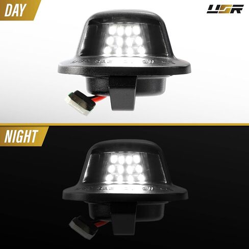 USR 01-04 Frontier 3rd Light Light-Smoke Grain Lamp الثالث-متوافق مع 2001-2004 Nissan Frontier Pickup Truck جميع الطرز/الحواف (عدسة الدخان LED 3rd Brake Light Assembly/Place & Play) in Kuwait
