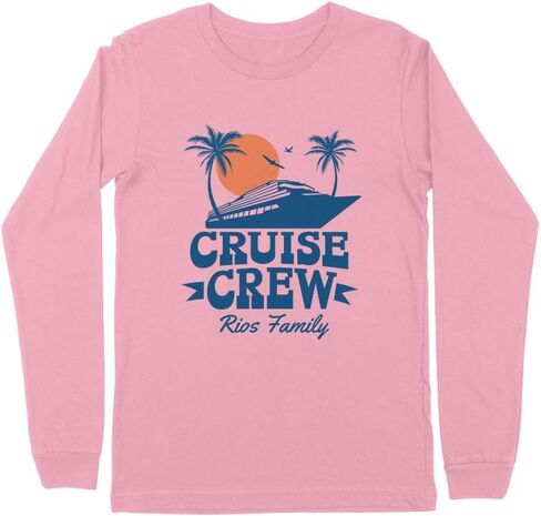 طاقم الرحلات البحرية Rios Family Kids Long Sleeve T-Shirt Youth in Kuwait