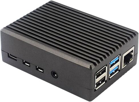 Option 3 | Cn | 4 Armor Shell Aluminum Case with Dual Fan Active Passive Cooing Heatsinks Pads for Model B New 2026 High Reliable Electronic Component, Precision, Stable Performance in Saudi Arabia