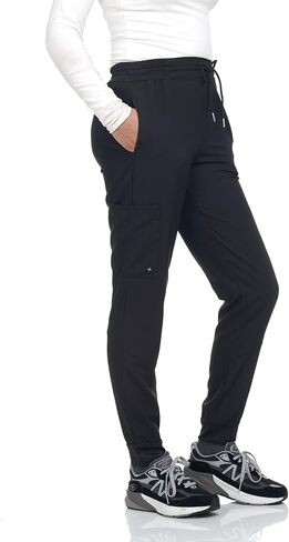 Scrubs for Women 3 Pocket Pants Stretch Nurse Scrub Pants for Home Attendant Yoga Pants Lightweight Medical Uniform Slim Fit in Kuwait