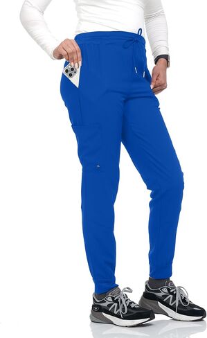 Scrubs for Women 3 Pocket Pants Stretch Nurse Scrub Pants for Home Attendant Yoga Pants Lightweight Medical Uniform Slim Fit in Kuwait