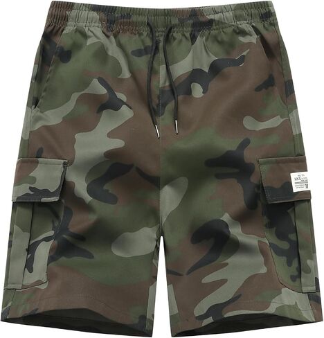 Men's Hiking Cargo Shorts Lightweight Workout Shorts with Multi Pockets in Saudi Arabia