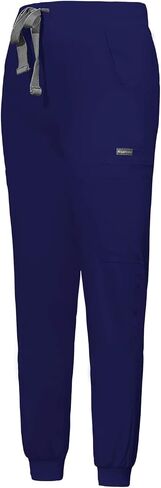 niaahinn Women Jogger Scrubs Pant Workwear Mid Rise Tapered Leg Drawstring for Nursing Soft Fabric in Saudi Arabia