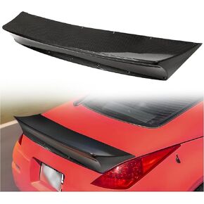 المفسد على غرار ألياف الكربون Kuafu متوافق مع 2003-2008 Nissan 350Z Z33 2-Door JDM RB Trunk Trunk Spoiler LID in Kuwait
