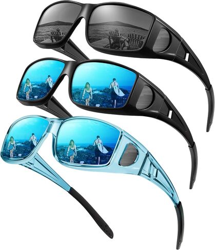 KALIYADI Polarized Sunglasses Men Women Sports Sun Glasses With UV Protection for Outdoors in Kuwait