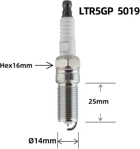 4pcs Platinum Sparks Plugs Ltr5GP 5019 OE 928F-12405-AA in Saudi Arabia