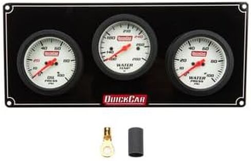 Part Synergy Replacement for Extreme 3-Gauge Panel Assembly Oil Pressure/Water Temp/Water Pressure White Face in Saudi Arabia