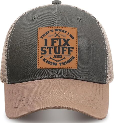 Funny Hats for Men, Dad Birthday Gifts Mens Baseball Cap, Trucker Hat Adjustable Ball Cap Fathers Day in Saudi Arabia