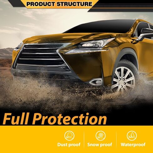 مجموعة تقليم Frend Fender متوافقة مع LX NX200T 2015-2017/NX300 الفخامة 2020-2021/NX300 2018-2021/NX300H قاعدة 2015-2021/NX300H F Sport Black Line 2021/NX300H LUXITY 2020-2021 أسود يمين يمين يمين يمين in Saudi Arabia