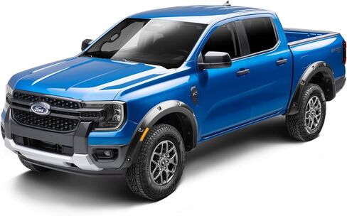 بطانات Husky Fender Flares Pocket Gocket | يناسب 2004-2008 فورد F-150 | الأمامي والخلفي ، 4 -PC أسود - 2802916 in Kuwait