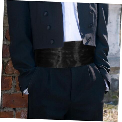 SAFIGLE Adjustable Dress Girdle Bow Tie Fanny Pack Men's Tuxedo Set for Formal Events in Saudi Arabia