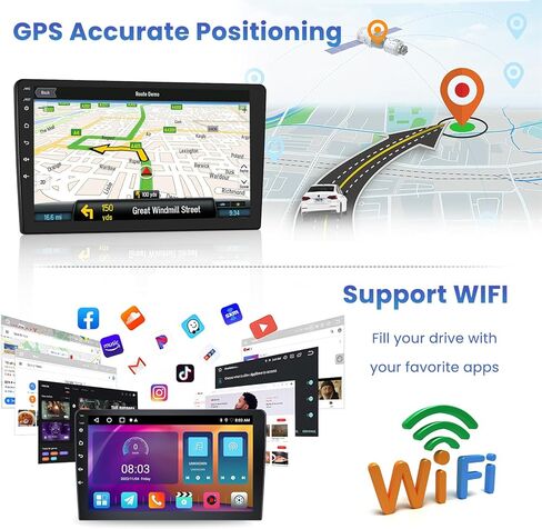 (2+64G) Inefala for Dodge Charger 2011-2014 (LHD) Android Car Radio Stereo with Wireless Carplay Android Auto, 9" Touch Screen with GPS WiFi HiFi Bluetooth FM/RDS SWC Canbus MIC Backup Camera in Saudi Arabia