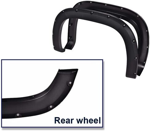 G-Plus Fender Flares 4pcs ، متوافق مع GMC Sierra 1500 2007 2008 2008 2010 2011 2012 2013 in Kuwait