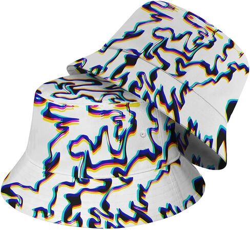 Wildflowers Floral Bucket Hat for Men Women, Summer Vacation Outdoor Travel Reversible Double Side Beach Caps Fisherman Hat in Kuwait