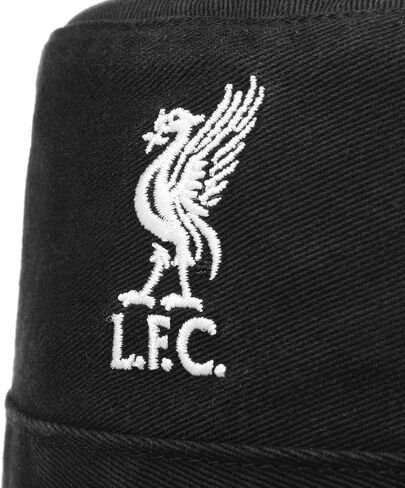 47 Brand FC Liverpool Bucket Fabric Hat Fishing Hat Fishing Hat Football Hat Summer Hat Sun Hat (One Size - Black), black, 57-58 in Saudi Arabia