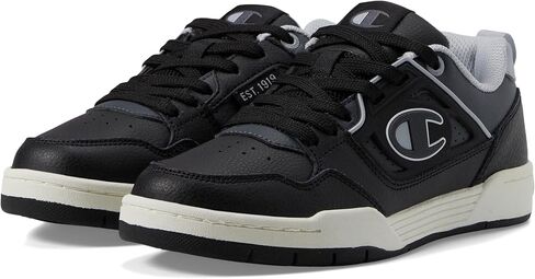Champion 5 On 5 Lo (Big Kid) White/Black/Surf The Web 3.5 Big Kid M in Saudi Arabia