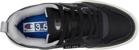 Champion 5 On 5 Lo (Big Kid) White/Black/Surf The Web 3.5 Big Kid M in Saudi Arabia