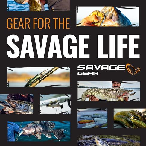 Savage Gear 3D Sucker Freshwater Fishing Lure, Black, 12in, Perfect for Musky, Pike, and Walleye in Kuwait