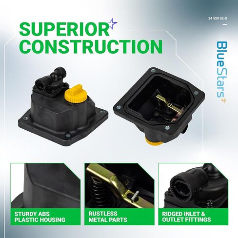 BlueStars 24 559 02-S Fuel Pump Kit - For Kohler CH18 CH19 CH20 CH21 CH22 CH23 CH24 CH25 CH640 CH670 CH680 CH682 CH730 CH740 CH742 CH752 CH750 ECH630 ECH650 ECH680 ECH749 ECH730 Engine # 24 559 10 S in Saudi Arabia