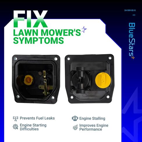 BlueStars 24 559 02-S Fuel Pump Kit - For Kohler CH18 CH19 CH20 CH21 CH22 CH23 CH24 CH25 CH640 CH670 CH680 CH682 CH730 CH740 CH742 CH752 CH750 ECH630 ECH650 ECH680 ECH749 ECH730 Engine # 24 559 10 S in Saudi Arabia