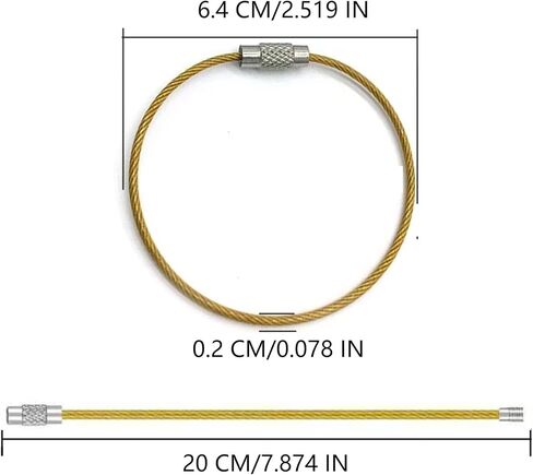 20 PCS Stainless Steel Loops,Key Chain,Keyrings in Saudi Arabia