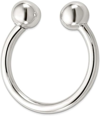 JewelryWeb 925 Sterling Silver 1 Screw Off Ball Key Chain - سلسلة مفاتيح للرجال in Saudi Arabia