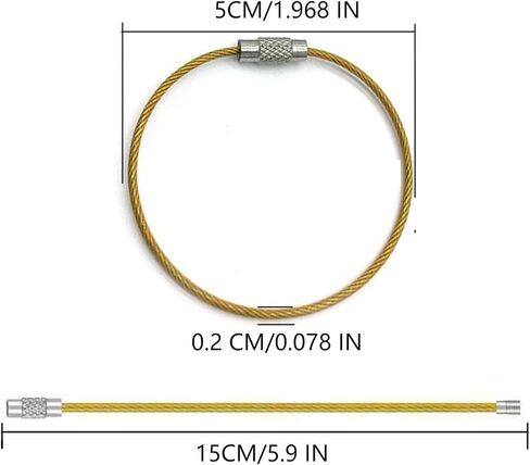 20 PCS Stainless Steel Loops,Key Chain,Keyrings in Saudi Arabia