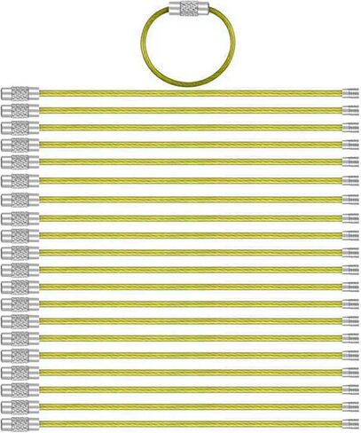 20 PCS Stainless Steel Loops,Key Chain,Keyrings in Saudi Arabia