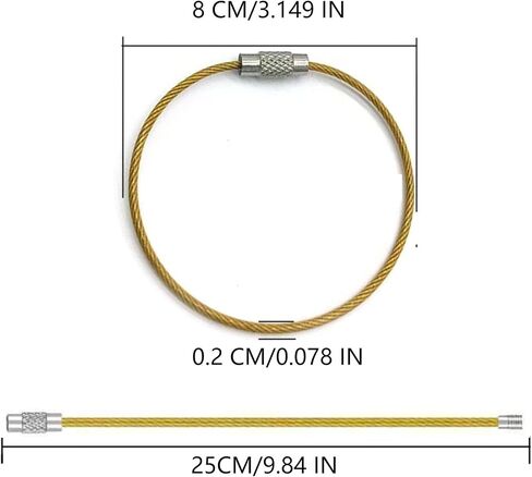 20 PCS Stainless Steel Loops,Key Chain,Keyrings in Saudi Arabia