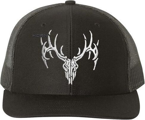 قبعة سائق الشاحنة - إصدار قبعة جمجمة الغزلان - خمس لوحات - أخضر خنفساء/محجر in Kuwait