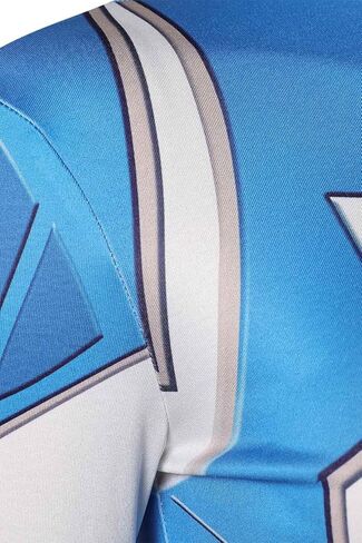 Invisible Woman Cosplay Costume Susan Storm Cosplay Strategist Hero Jumpsuit Outfits Blue One-Piece Halloween Dress in Saudi Arabia