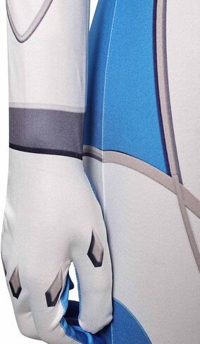 Invisible Woman Cosplay Costume Susan Storm Cosplay Strategist Hero Jumpsuit Outfits Blue One-Piece Halloween Dress in Saudi Arabia