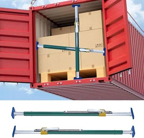 Extendable Cargo Bars,Extra Long Ratcheting Cargo Bar with Large Pad,Adjustable Length Load Bars for Box Truck,Cargo Stabilizer Bar in Saudi Arabia