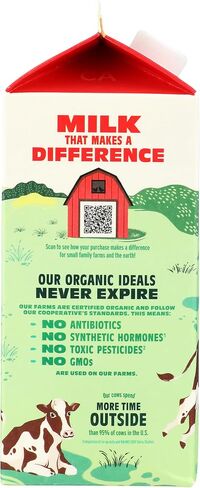ORGANIC VALLEY Organic Omega 3 DHA Whole Milk, 0.5 GL in Saudi Arabia