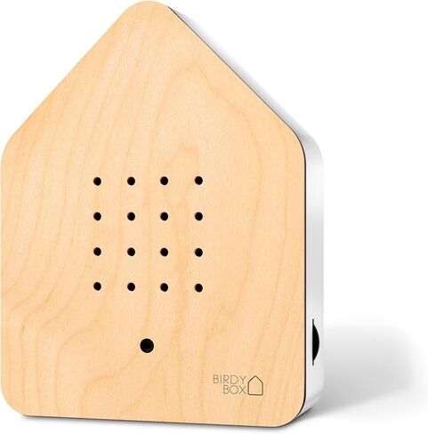 RELAXOUND Original Birdybox "Black Dark" - Modern Nature Sound Box - Relaxing Cheerful Bird Concert - Motion Sensor with Sound - Relaxing Tool in Kuwait