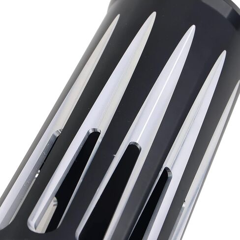 2 "تمديد الألومنيوم CNC Cut Fork Cans Boots Cover Chrome لـ Harley Touring Electra Glide Road King Street Gide Glide 1984-2013 in Kuwait